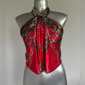 🆕Luxury Satin Scarf  Top